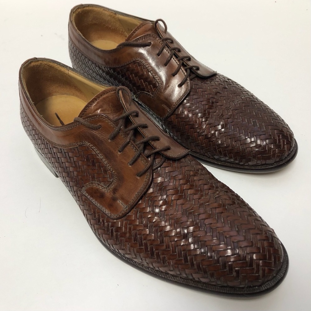 Johnson & Murphy men’s Sz 10M brown dress shoes
